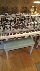 Inkblot Custom Piano