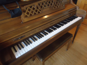 Kimball Console Upright Piano