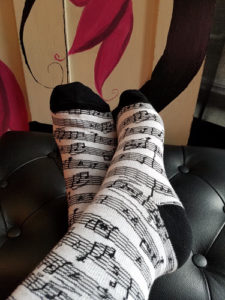 Sheet Music Socks