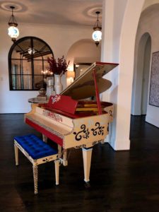 Custom Piano - Spanish Rose Piano